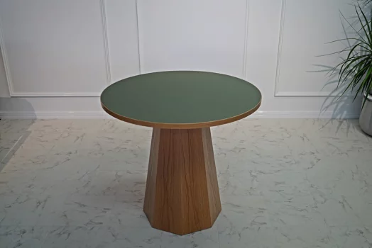 OSMAN（オスマン）ダイニングテーブル｜オリーブグリーン×オークの美しい静けさ［日本製］