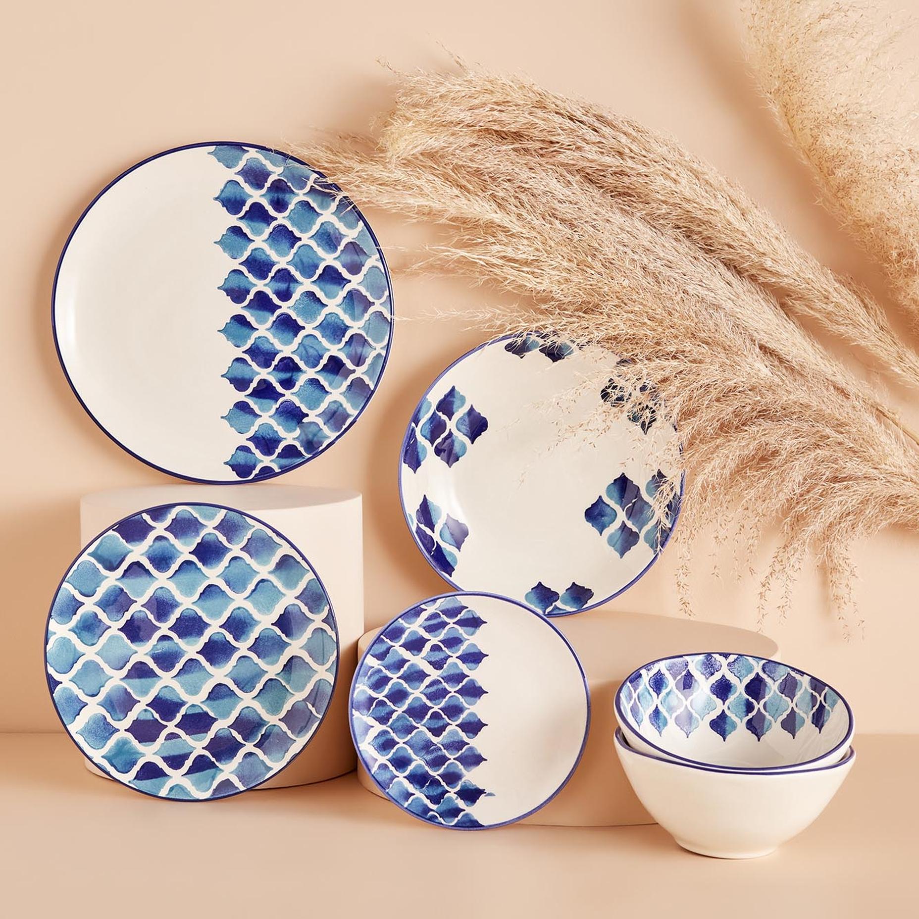 食BLUE TILE（ブルータイル）｜地中海を映す、トルコ陶器のモダンパターンプレート